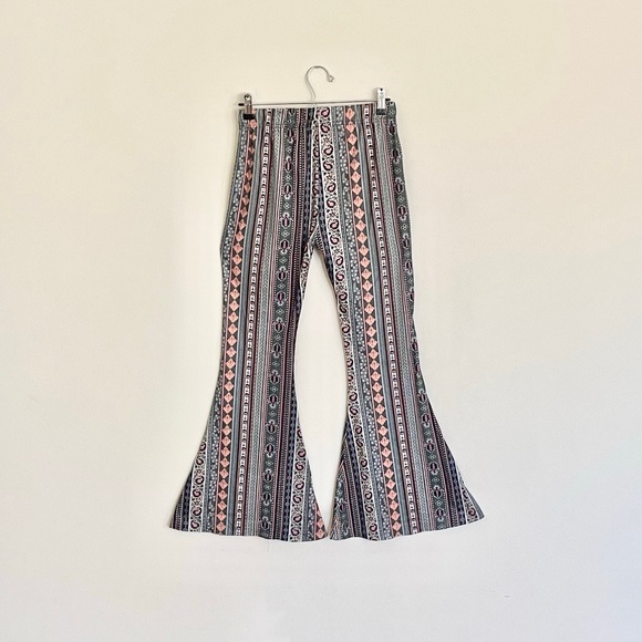 Daisy Del Sol High Waist Gypsy Comfy Yoga Boho Bell Bottom Pants Women’s Medium - Picture 6 of 11